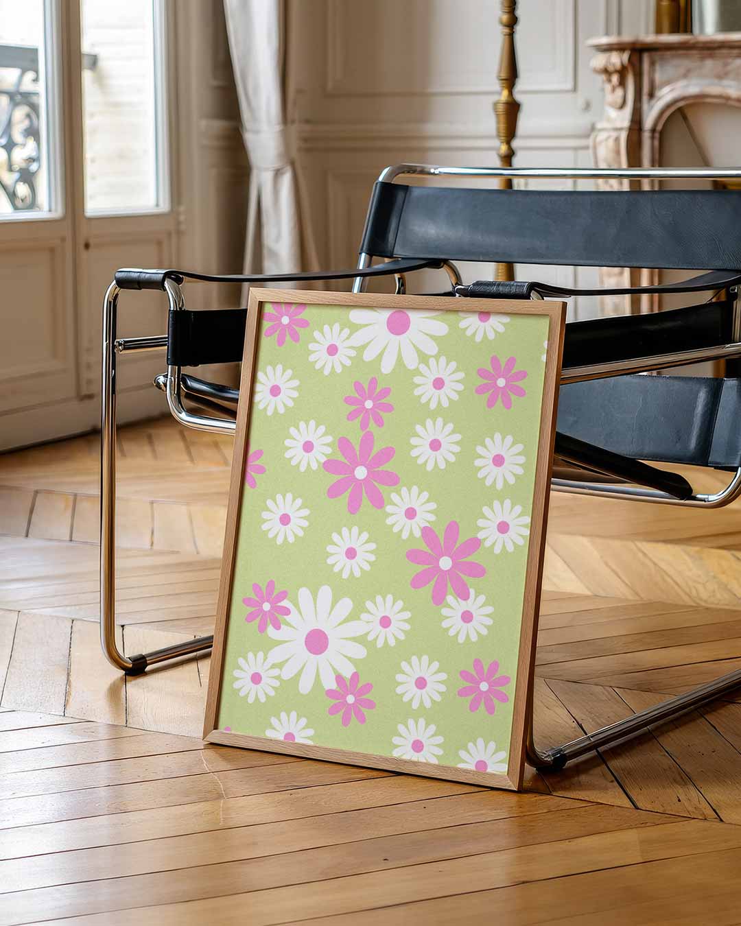 Bloemenweelde Poster-WallArtistic