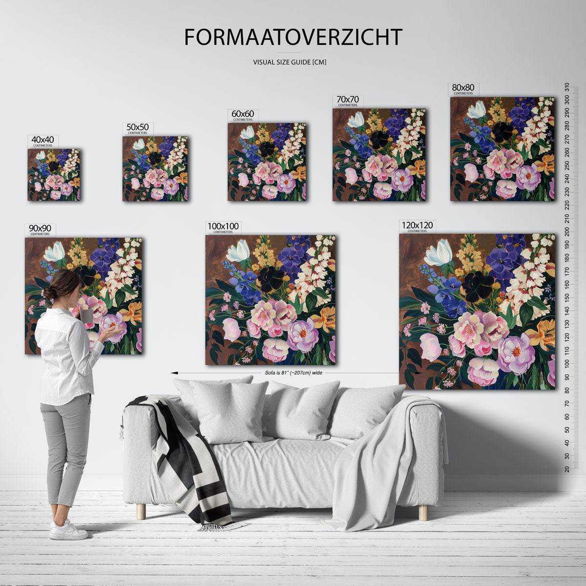 Bloemenpracht Poster