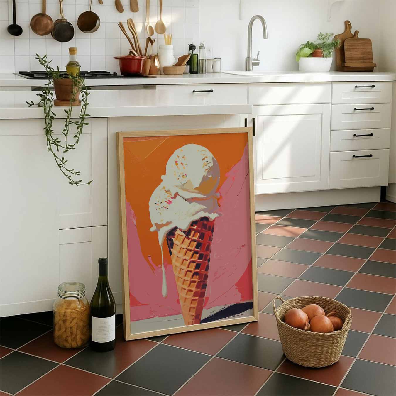 Ijsliefhebber Poster