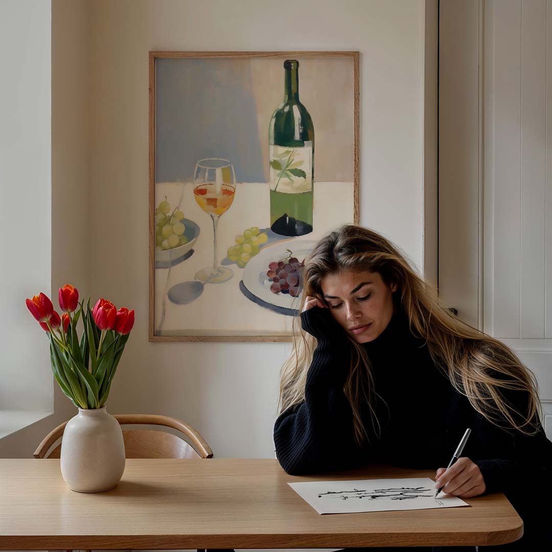 Moderne Stilleven Poster-WallArtistic