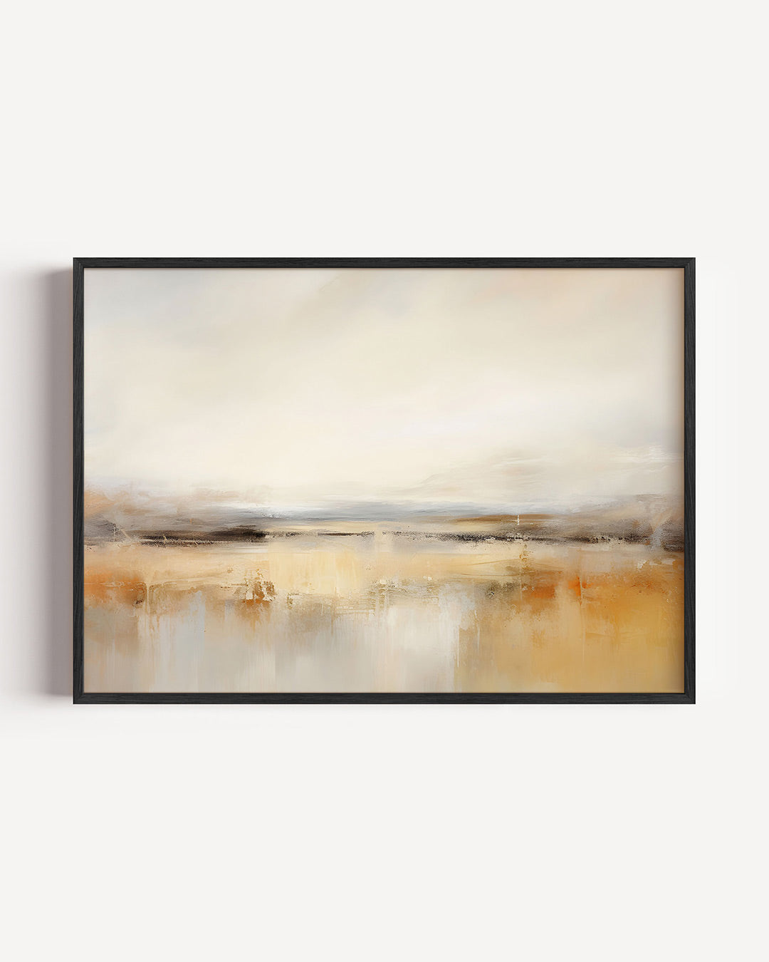Landschap in beige Poster
