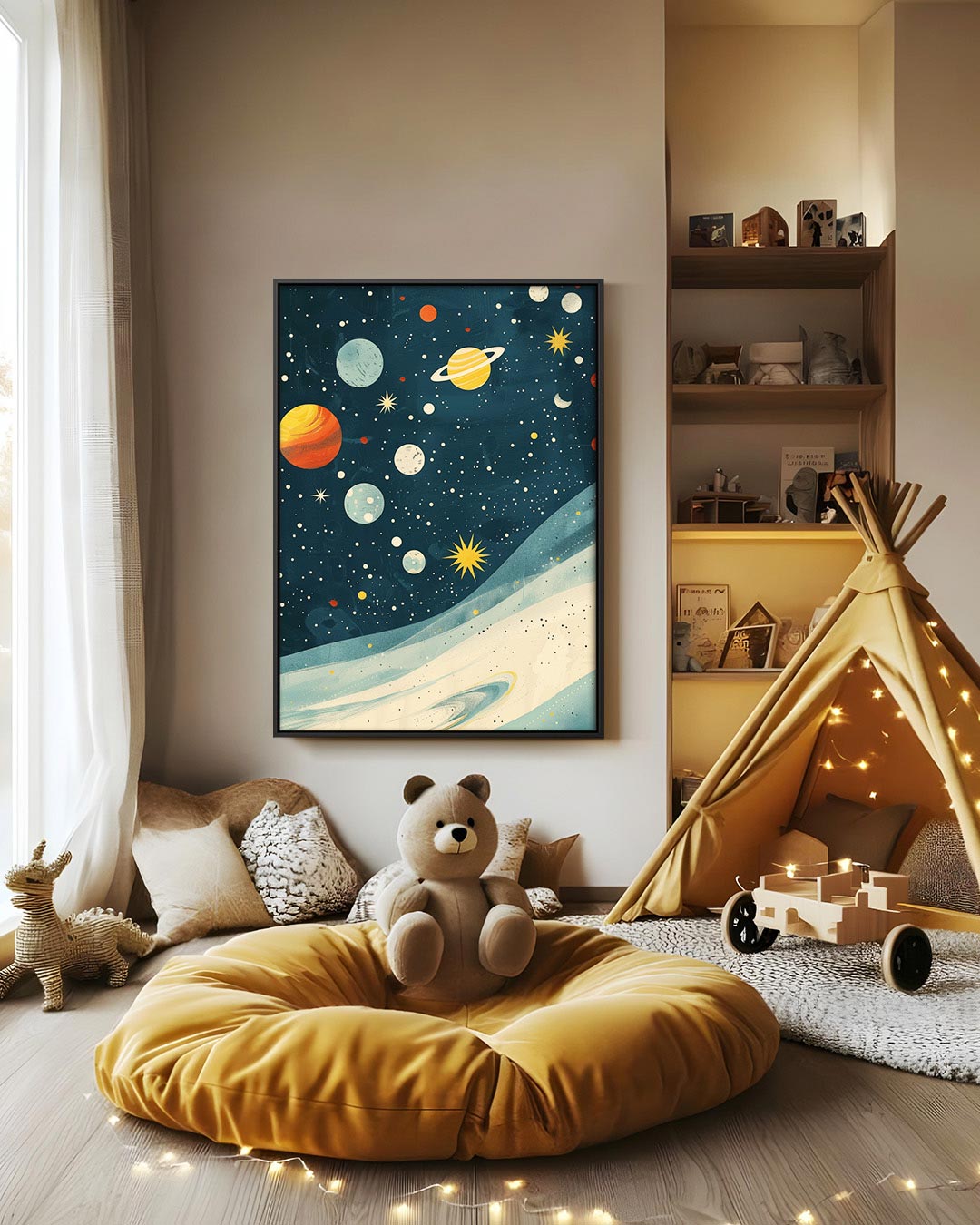 Kosmische hemel Kunstwerk