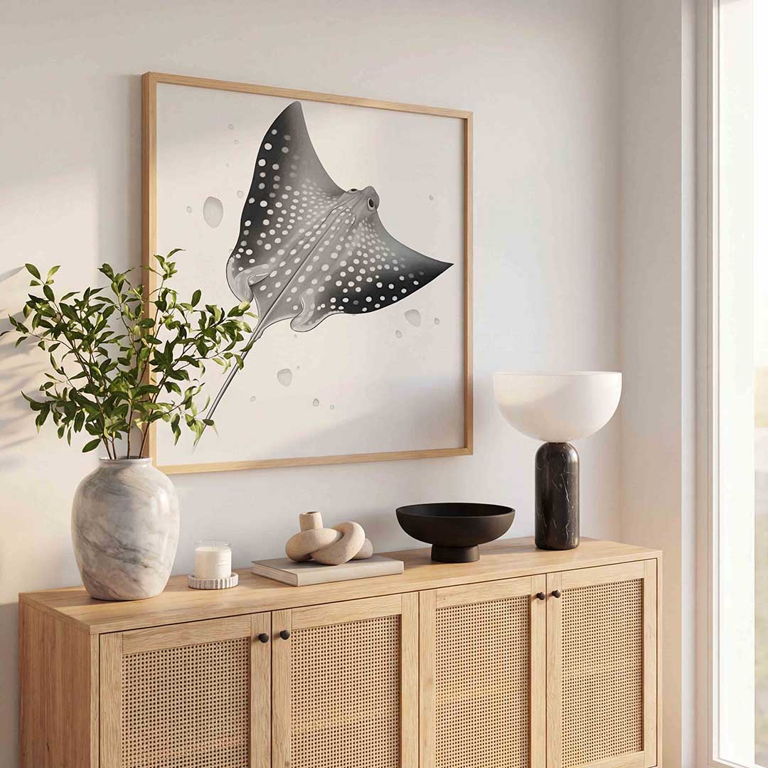 Pijlstaartrog Poster