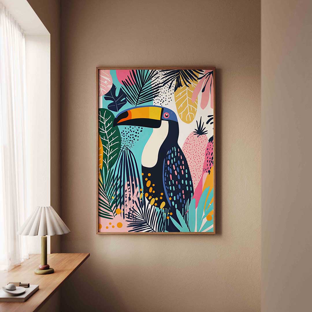 Tropische toekan Poster
