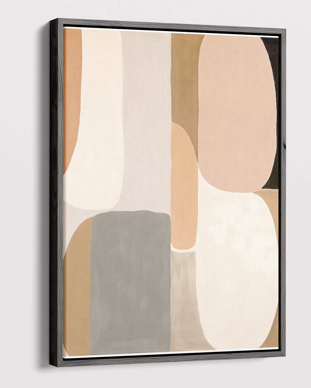 Aards Verlangen - Abstracte Harmonie in Kleur Kunstwerk-canvas-dibond-plexiglas-wanddecoratie-WallArtistic