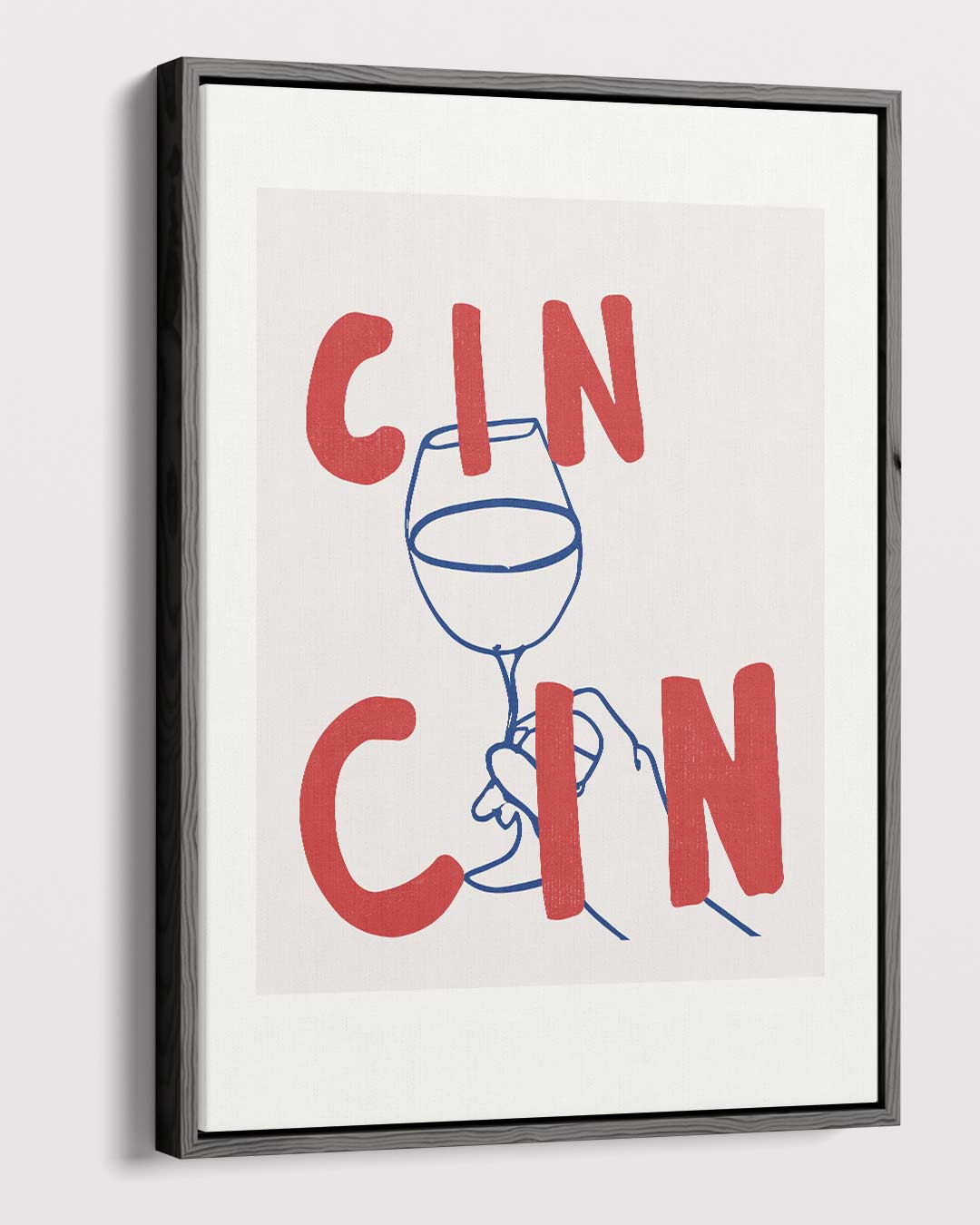 Cin Cin Cheers Wanddecoratie Kunstwerk-canvas-dibond-plexiglas-wanddecoratie-WallArtistic
