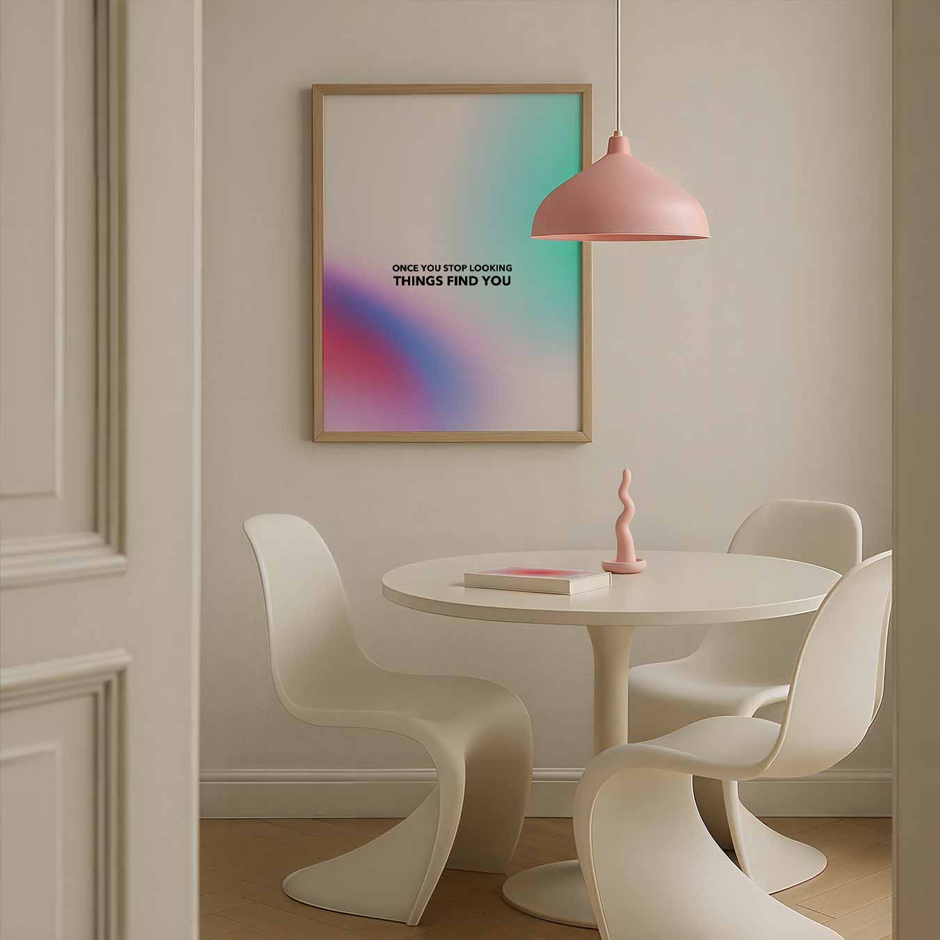 Inspirerende Minimalistische Poster-WallArtistic