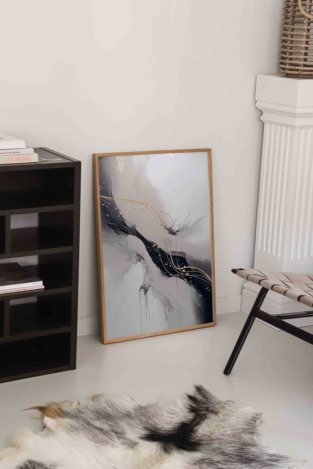 Abstracte lijnen Poster