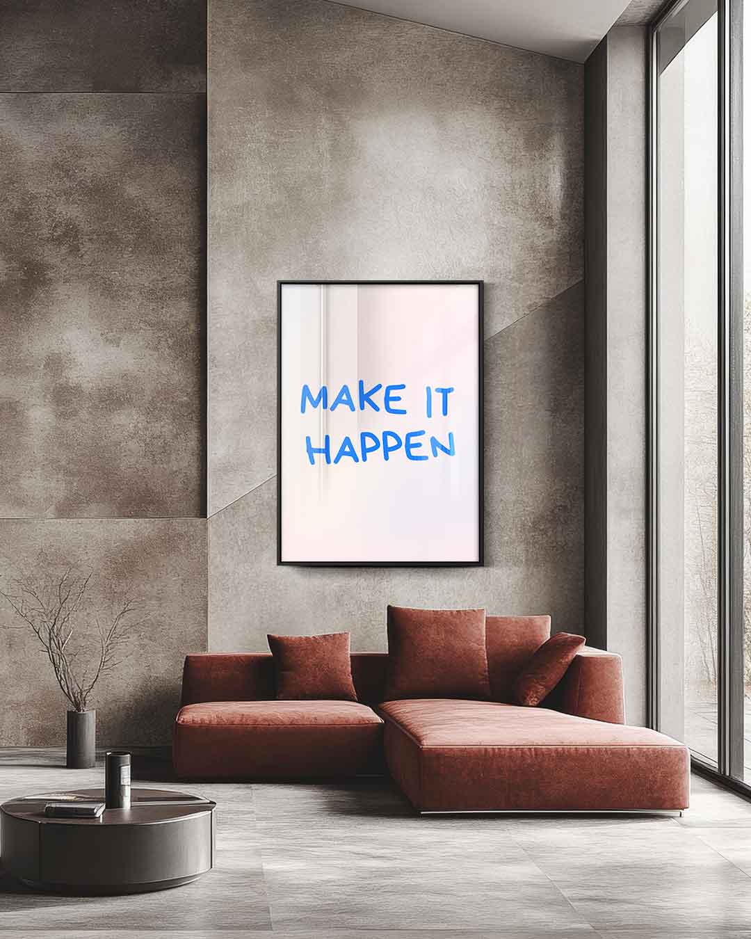 Maak Het Waar Motivatieposter Kunstwerk-canvas-dibond-plexiglas-wanddecoratie-WallArtistic