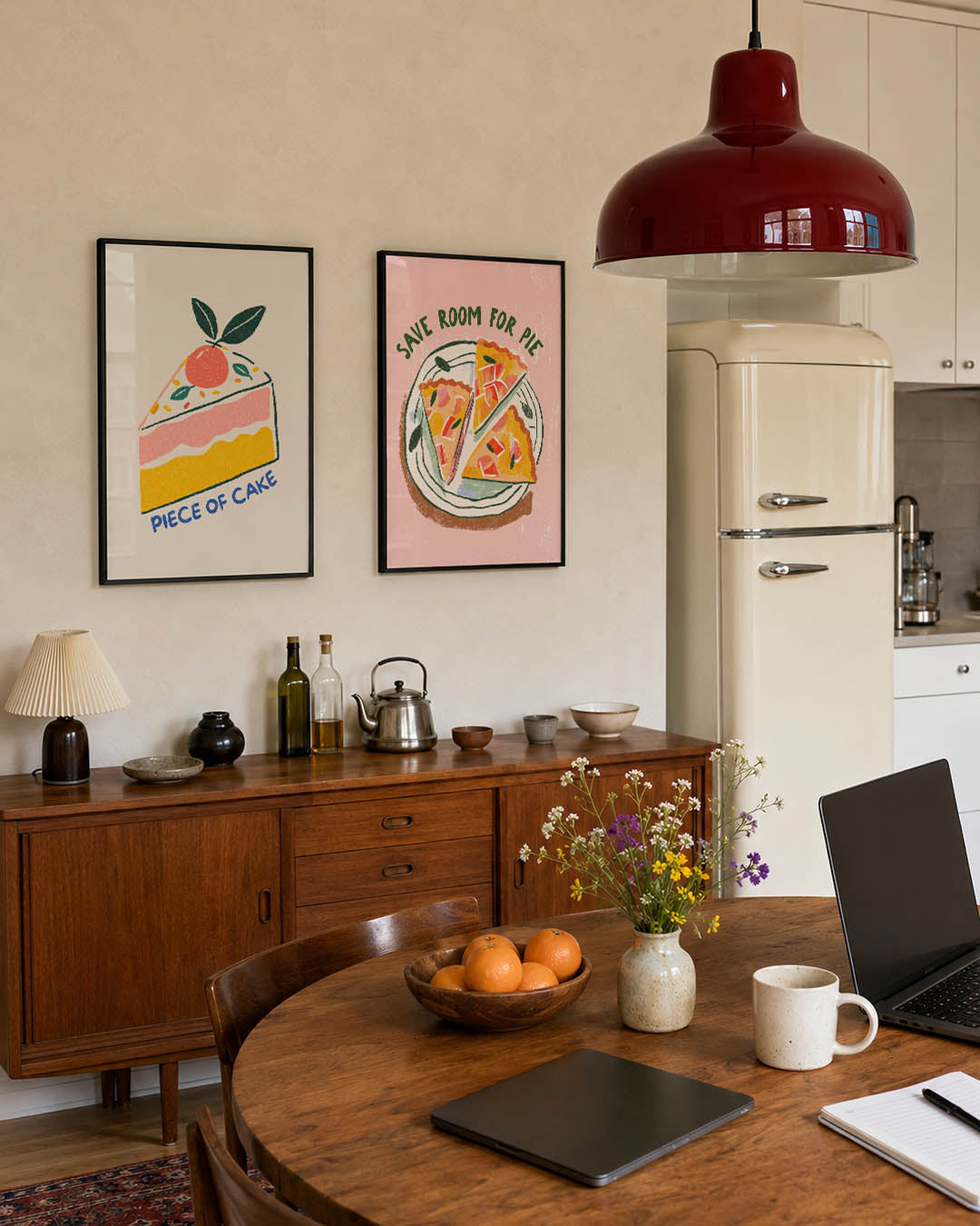 Speelse taartvormen Posterset