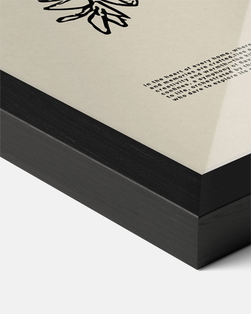 Minimalistisch Botanisch Kunstwerk Poster-WallArtistic