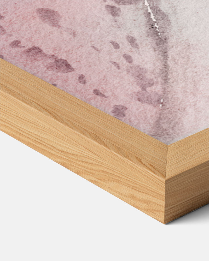 Beige Schelpen Poster-WallArtistic