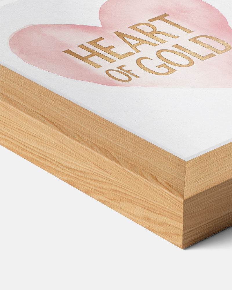 Hart van Goud Poster