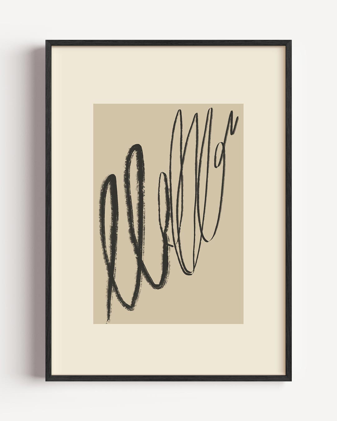 Moderne Typografie Poster-WallArtistic