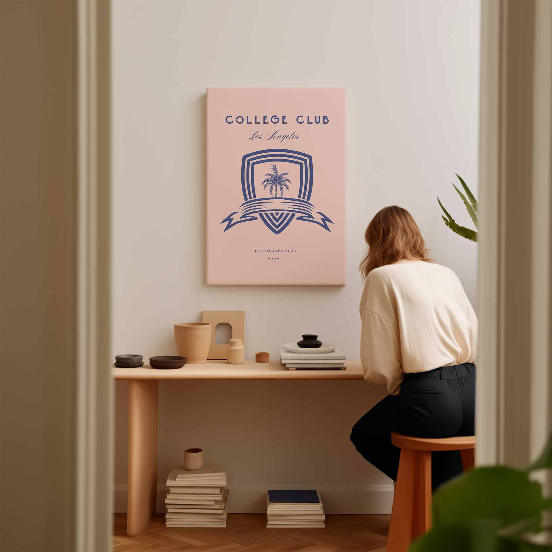 College Club Los Angeles Poster