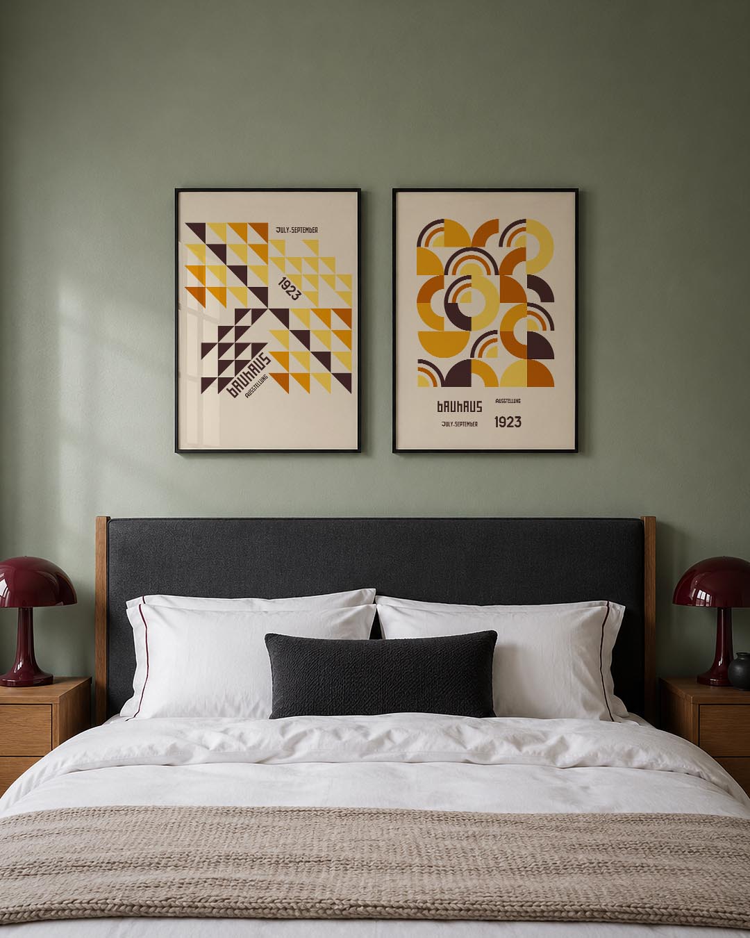 Driehoekige ritmes Posterset