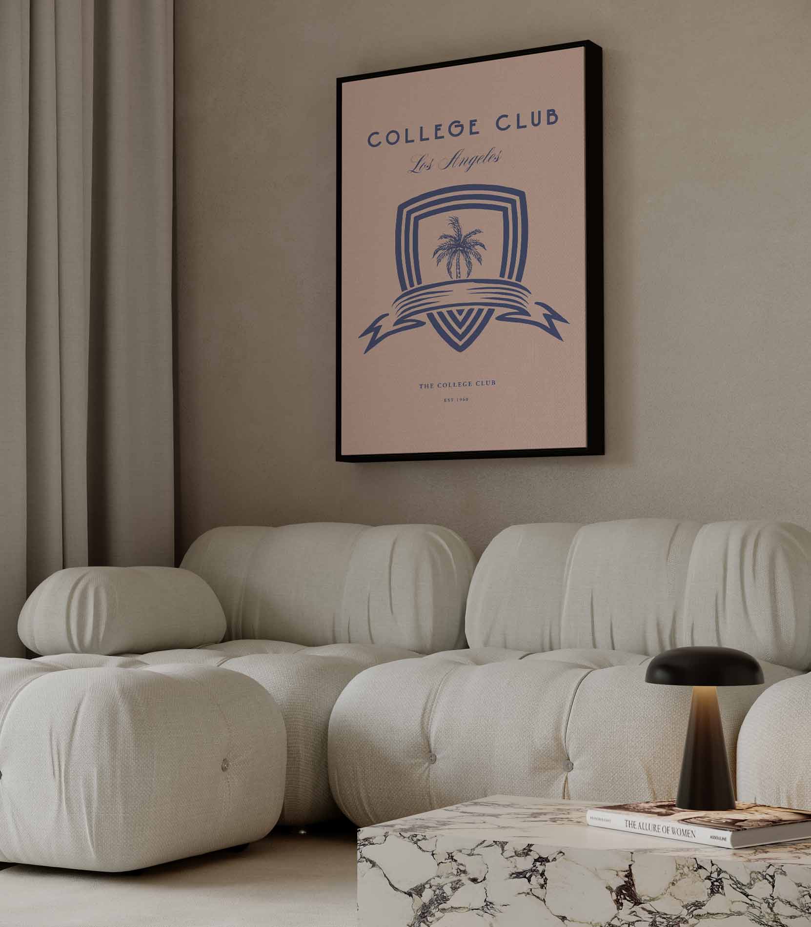 College Club Los Angeles Poster