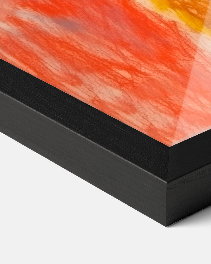 Kleurrijke Lama Kunstposter-WallArtistic