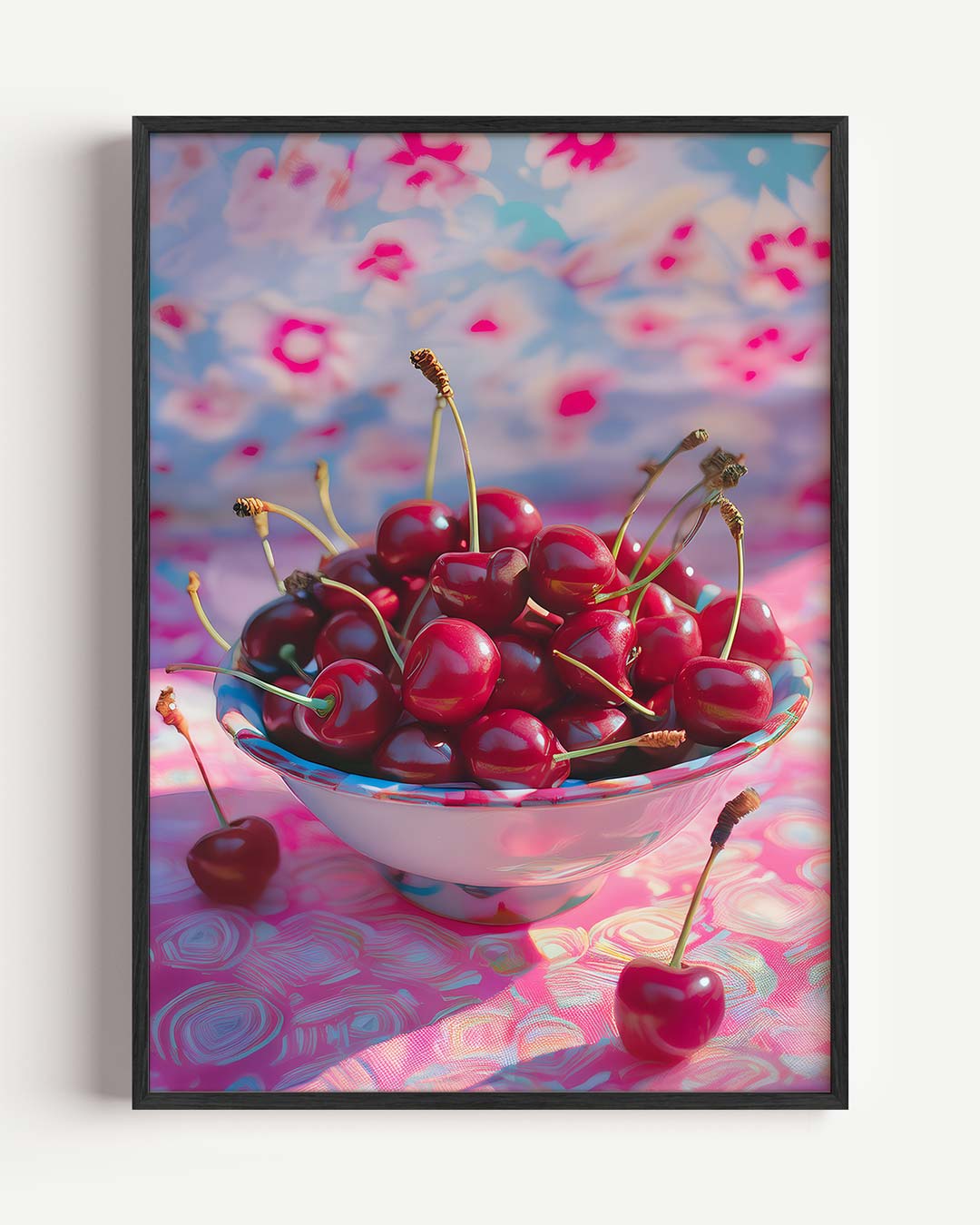 Zomerse Kersen Droom Poster-WallArtistic