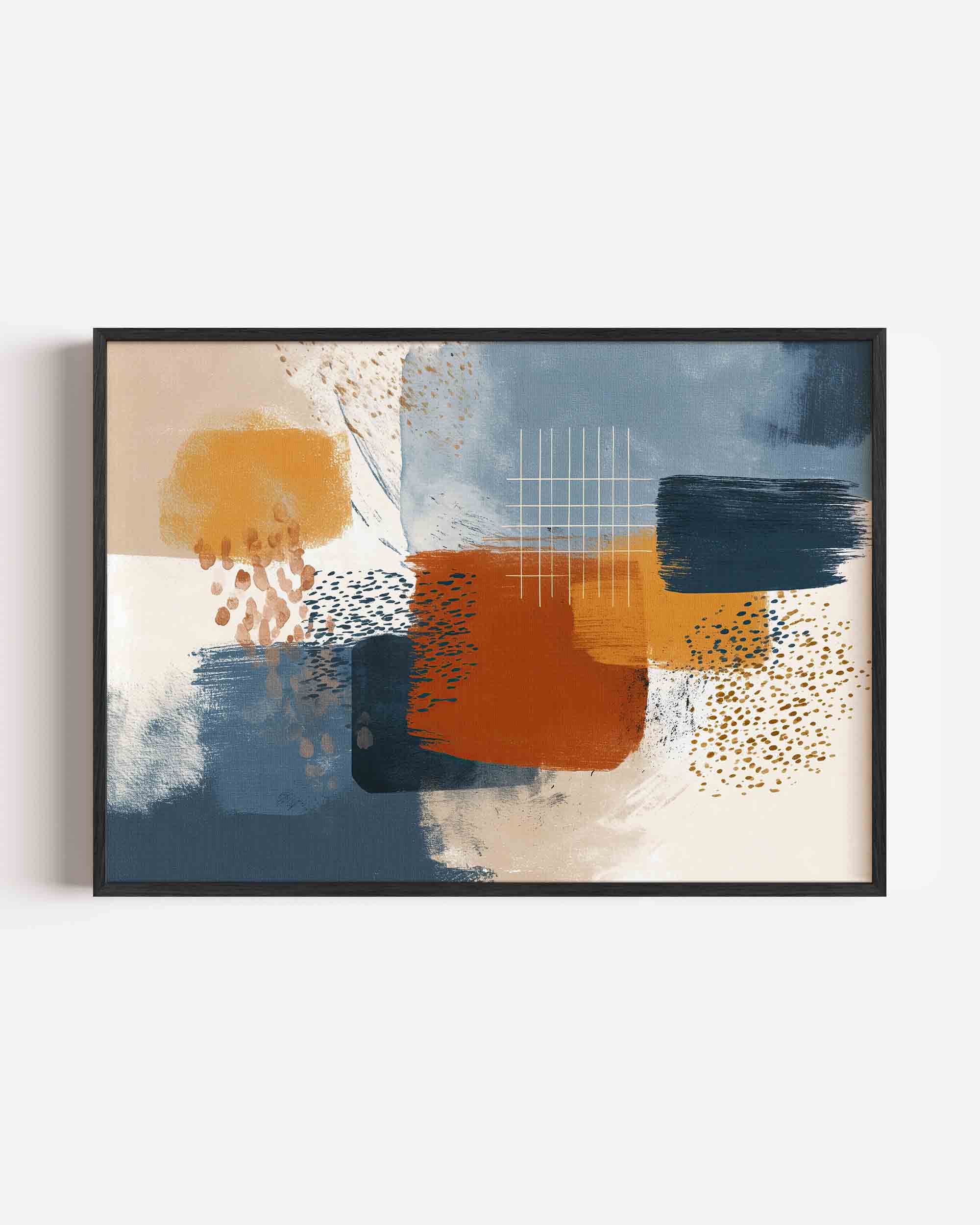 Abstracte vormen Poster