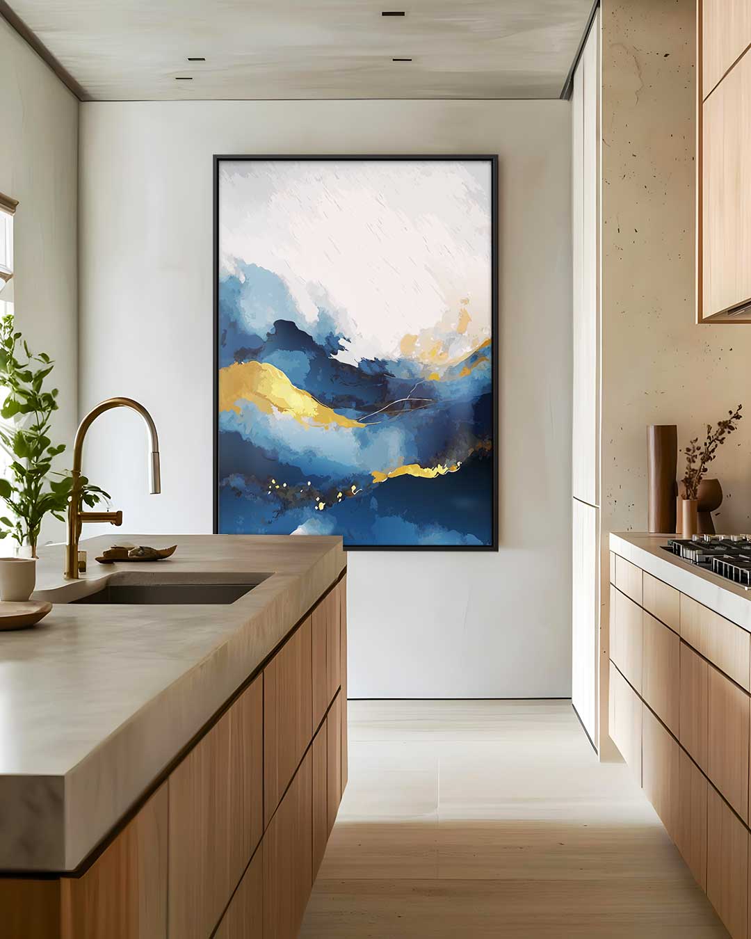 Dromerige Hemellaan Kunstwerk-canvas-dibond-plexiglas-wanddecoratie-WallArtistic