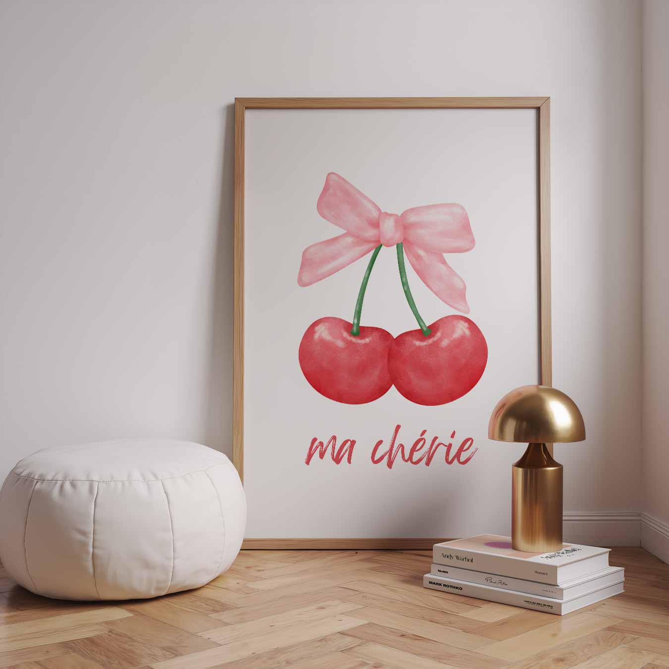 Ma Chérie Cherry Poster