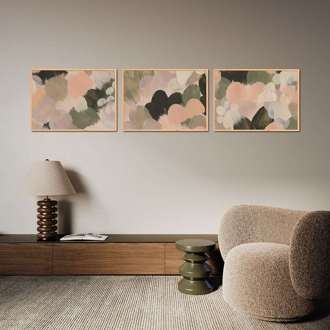 Zachte vormen Posterset