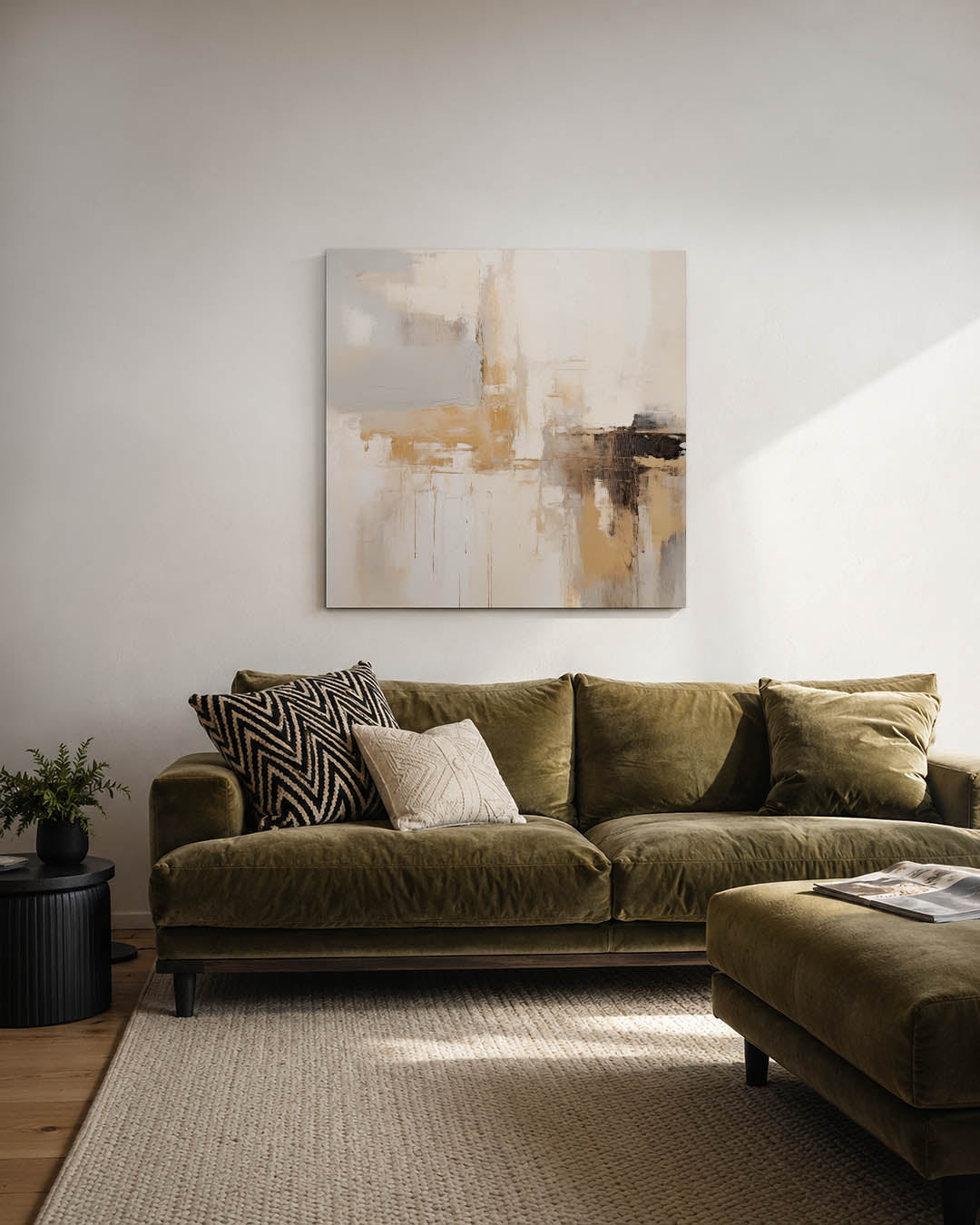 Kleurencompositie Kunstwerk