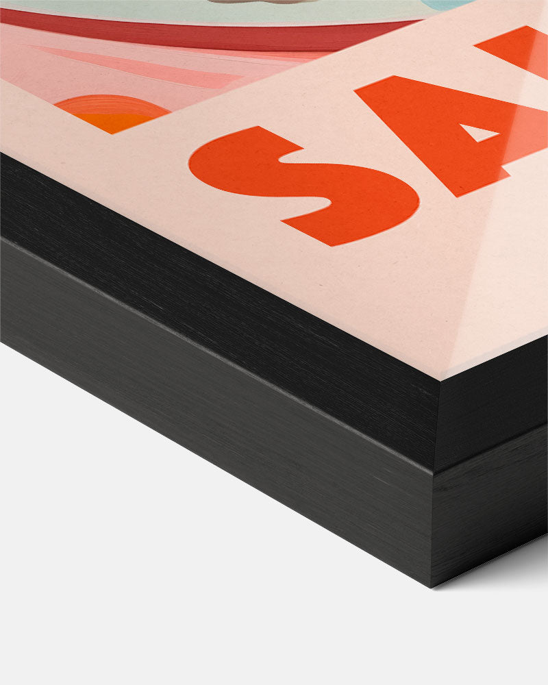 Pasta Al Salmone Keukenposter-WallArtistic