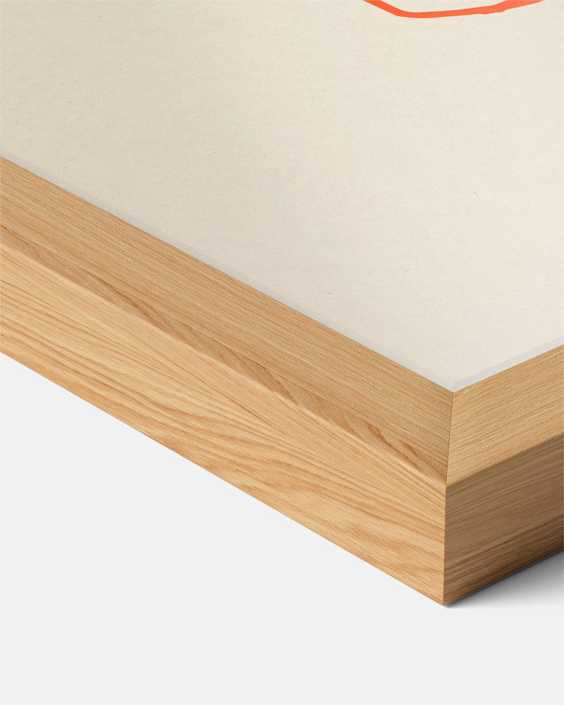 Wijn is Mijn Liefdestaal Poster-WallArtistic