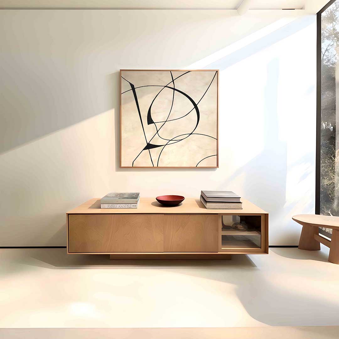 Abstracte lijnen Poster