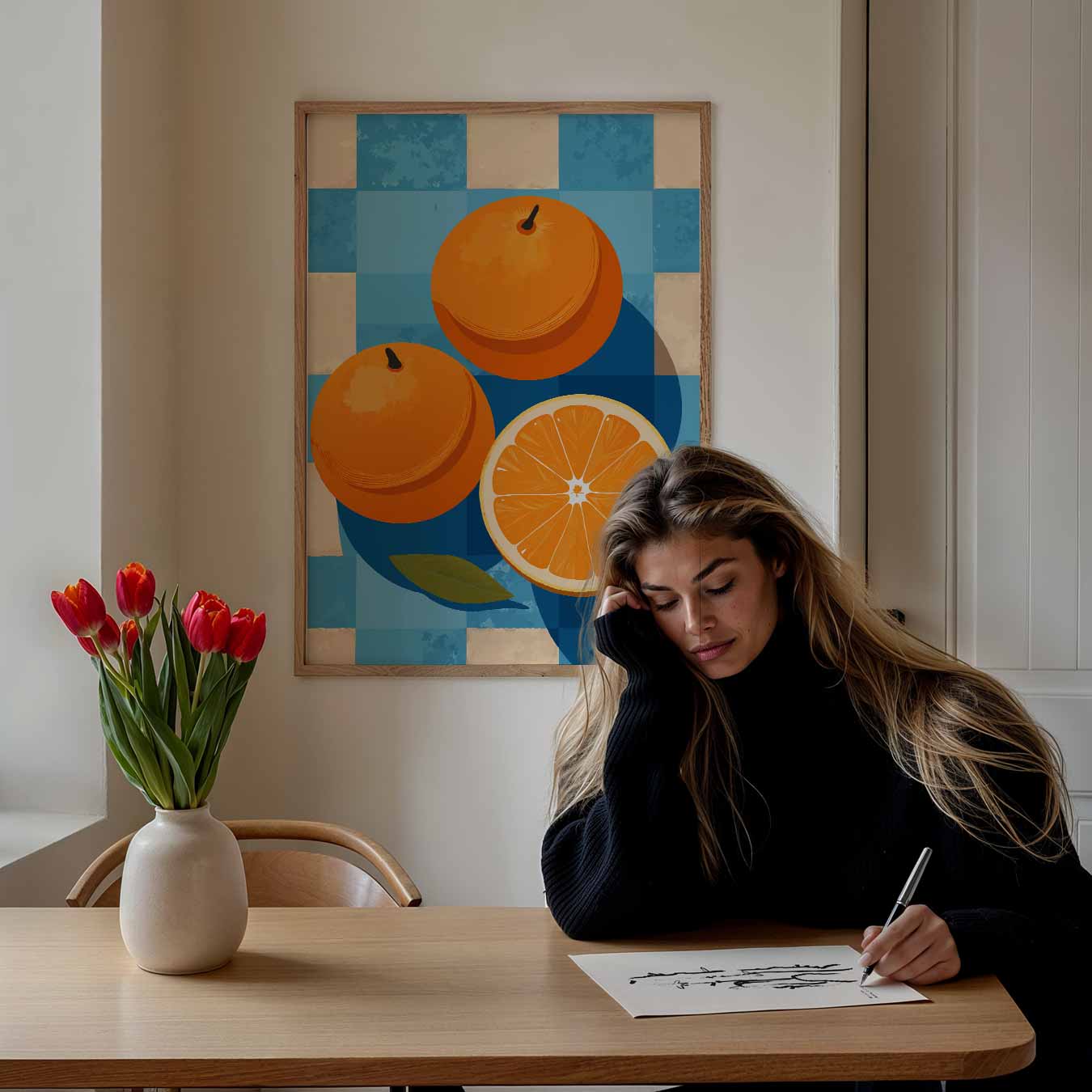 Citrus Verfrissing Poster-WallArtistic