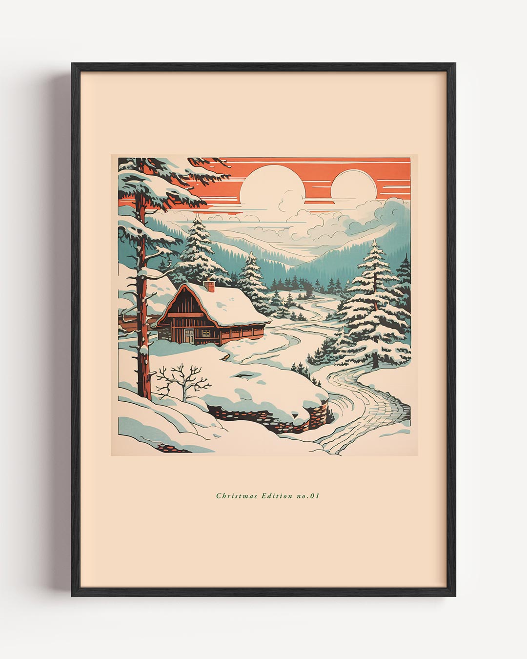 Winter Wonderland Kerstposter-WallArtistic