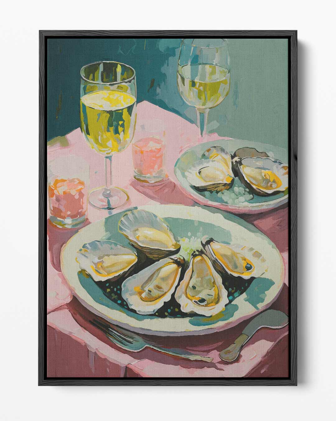 Zomerse Tafelschikking Kunstwerk-canvas-dibond-plexiglas-wanddecoratie-WallArtistic