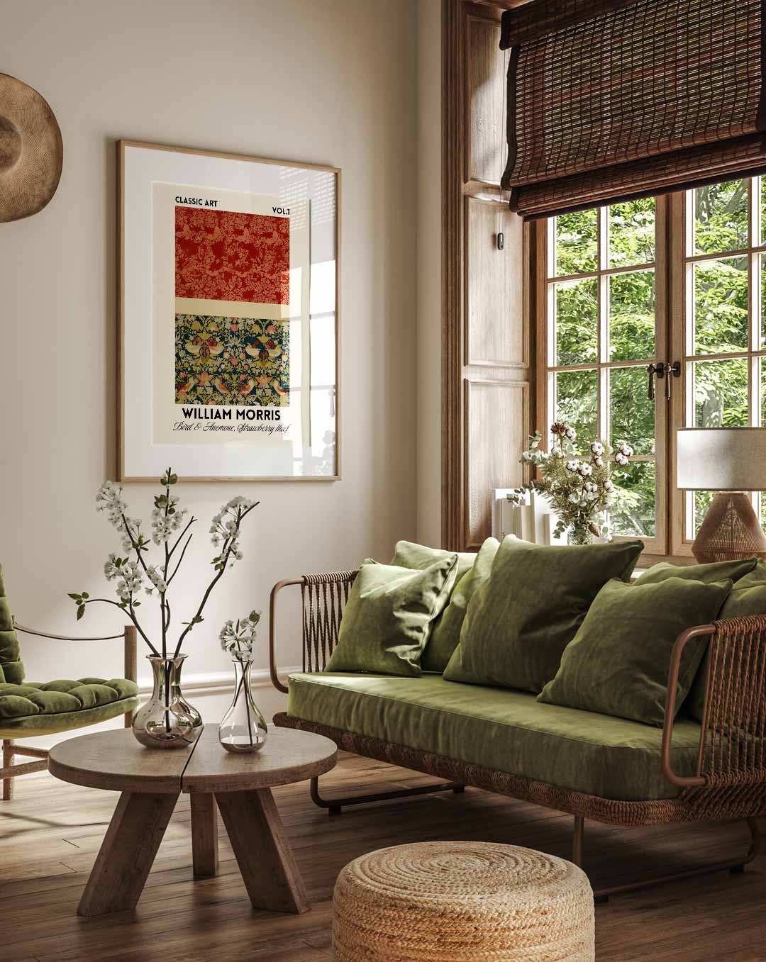 William Morris Klassiek Kunstposter-WallArtistic