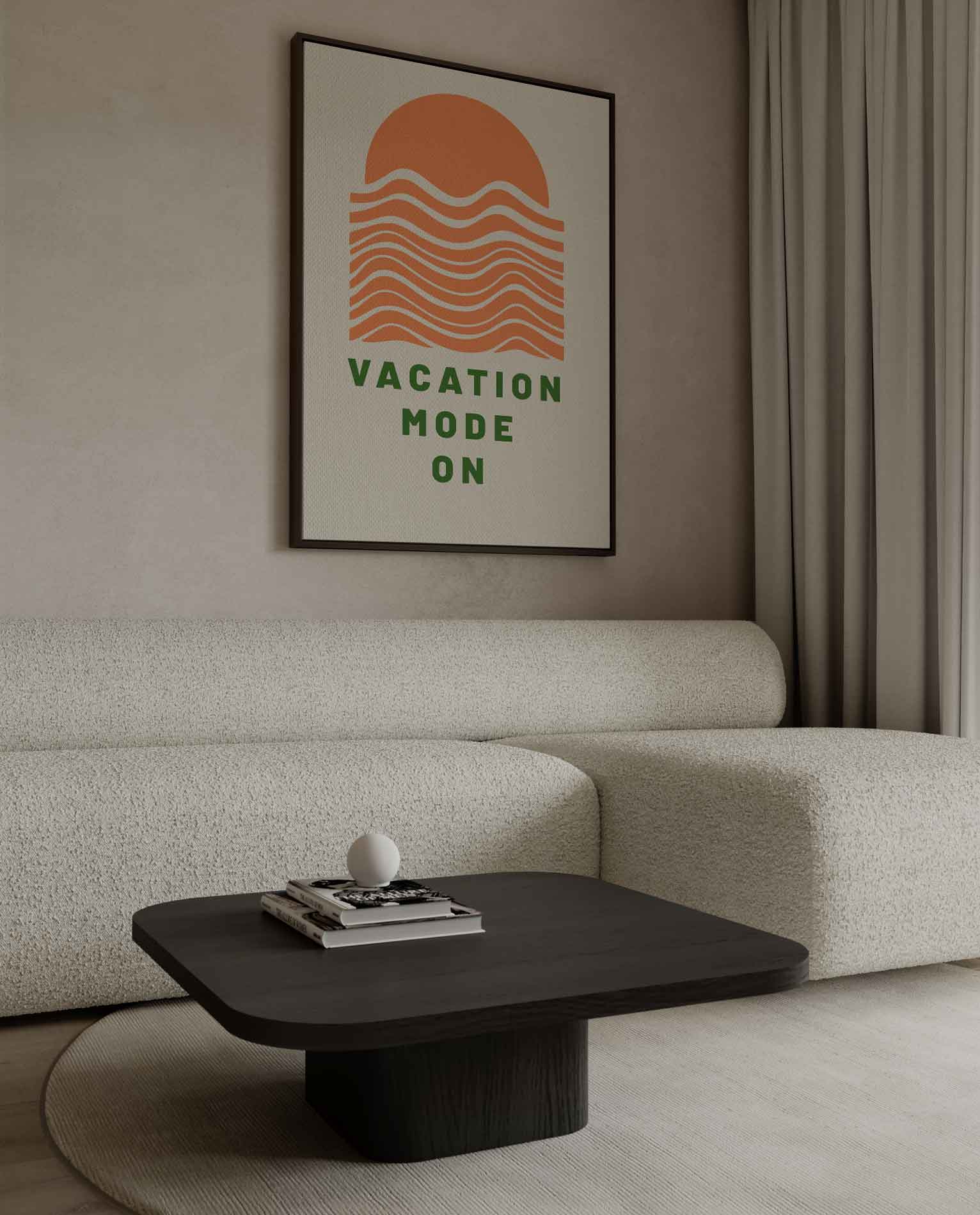 Vakantiemodus Aan Kunstwerk-canvas-dibond-plexiglas-wanddecoratie-WallArtistic