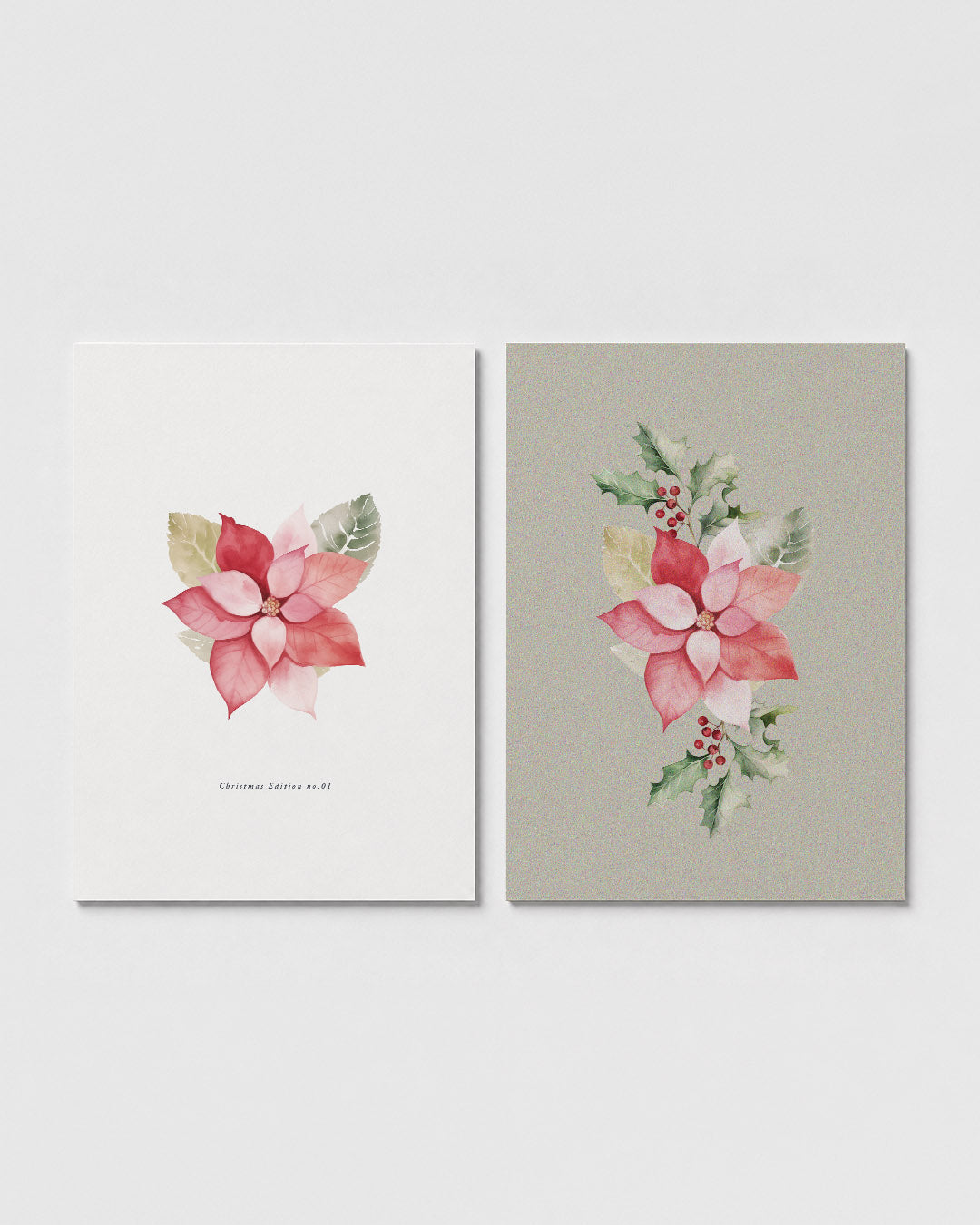 Bloem en bladeren Posterset