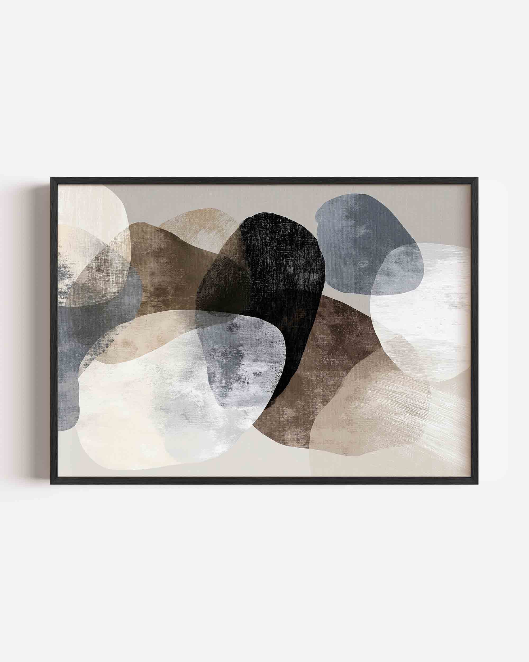 Abstracte vormen Poster