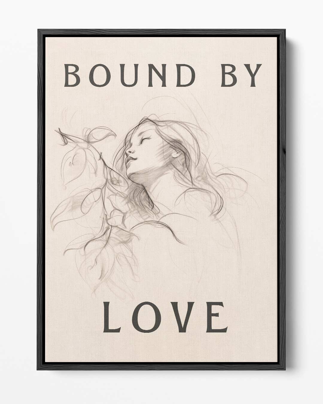 Gevangen in Liefde Kunstwerk-canvas-dibond-plexiglas-wanddecoratie-WallArtistic