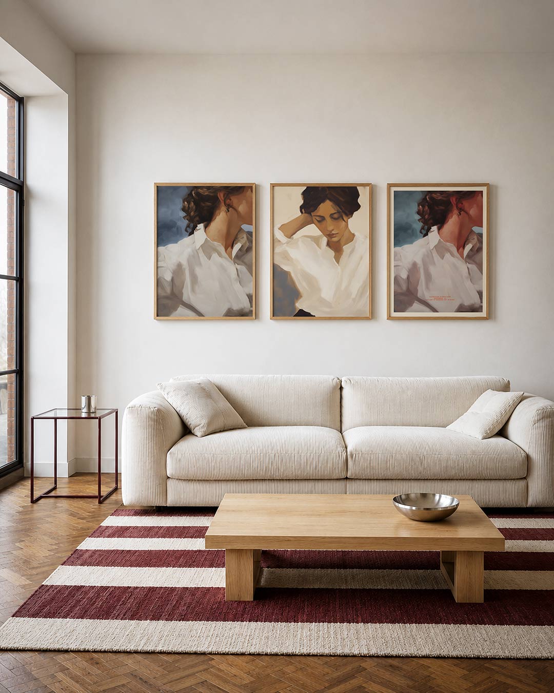Zachte kleurvlakken Posterset