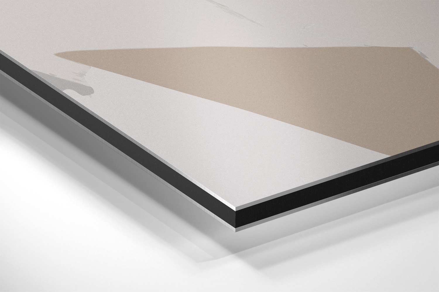 Elegante Abstractie Kunstwerk-canvas-dibond-plexiglas-wanddecoratie-WallArtistic