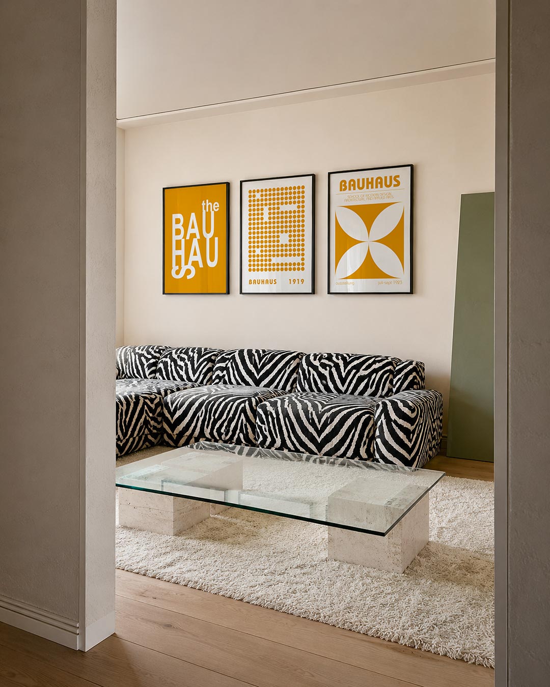 Typografisch spel Posterset