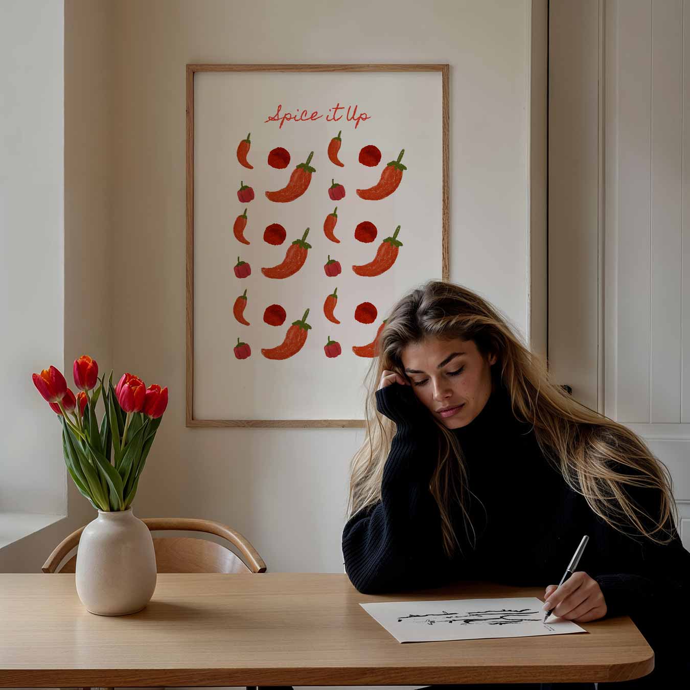 Spice It Up Keukenposter-WallArtistic