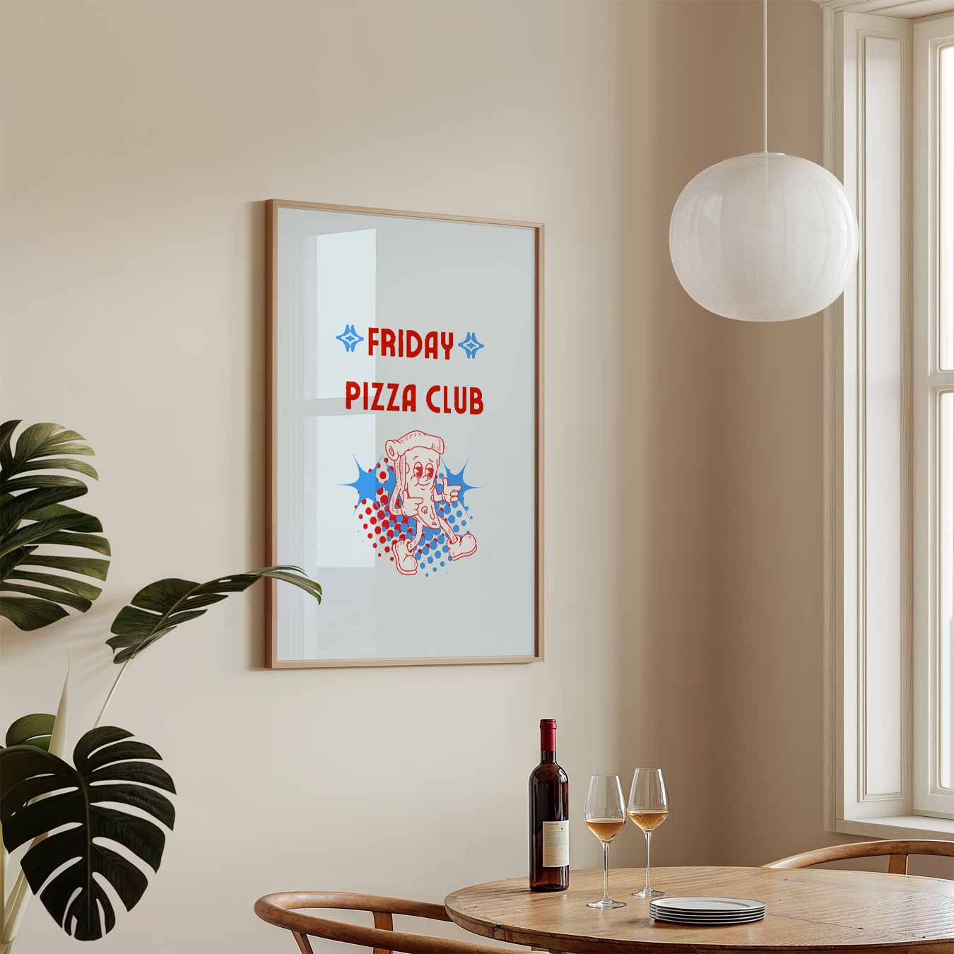 Friday Pizza Club Poster