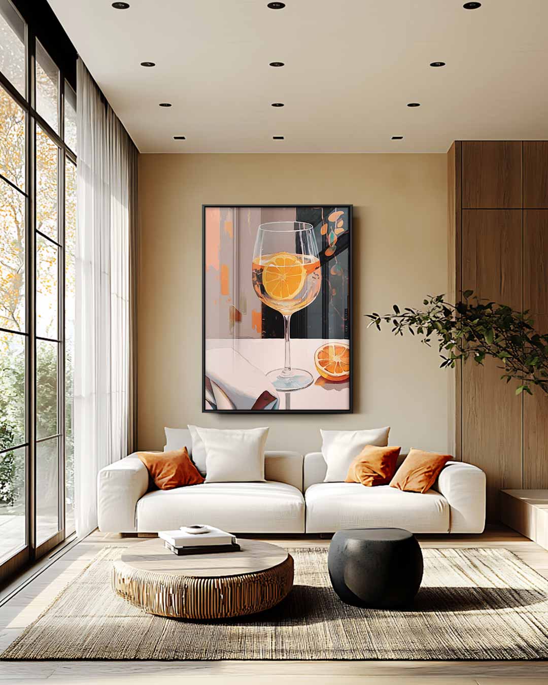 Citrus Verfrissing Kunstwerk-canvas-dibond-plexiglas-wanddecoratie-WallArtistic