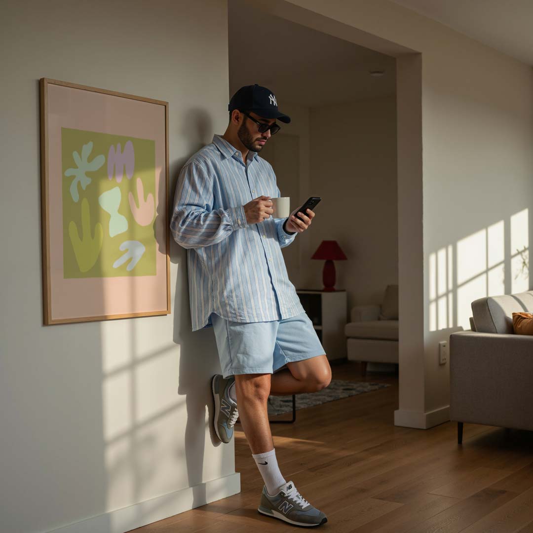 Vrolijke Vormen Poster-WallArtistic