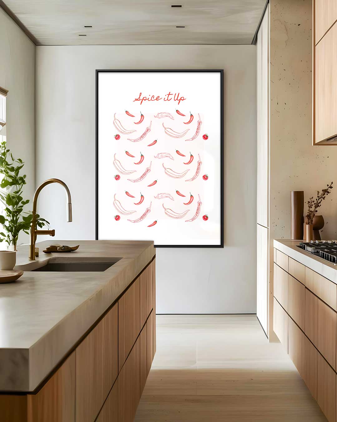 Spice it Up Wanddecoratie Kunstwerk-canvas-dibond-plexiglas-wanddecoratie-WallArtistic