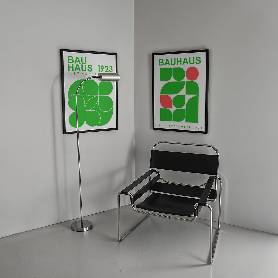 Groene vormenpracht Posterset