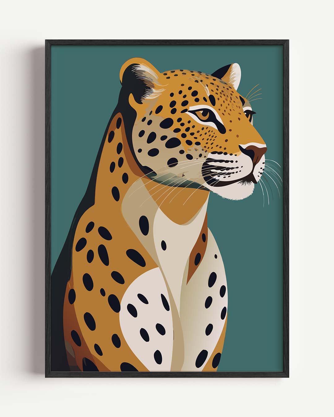 Majestueuze Luipaard Poster-WallArtistic