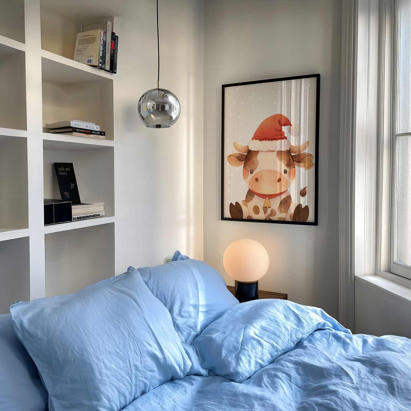 Kerstkoe Feestposter